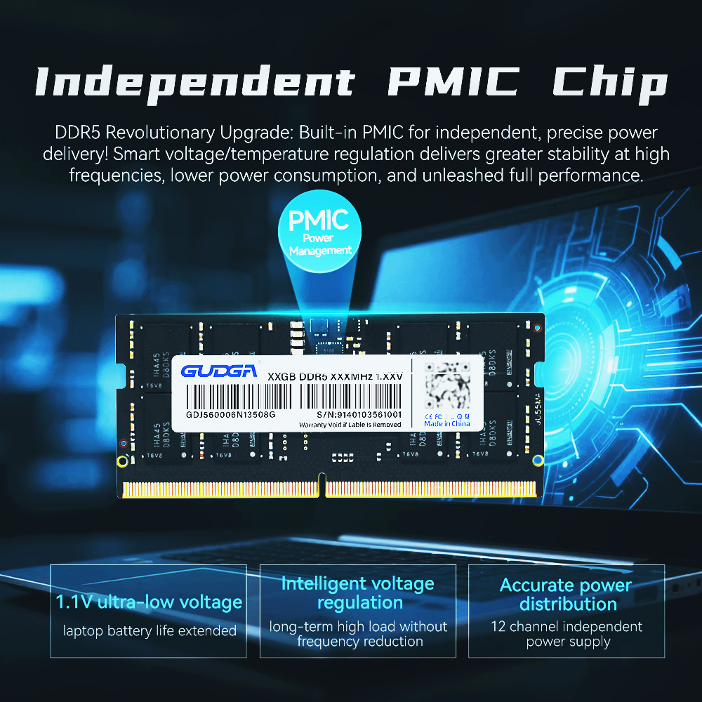 GUDGA DDR5 RAM 8GB 16GB 32GB D - Ddr5 32Gb recension och pris