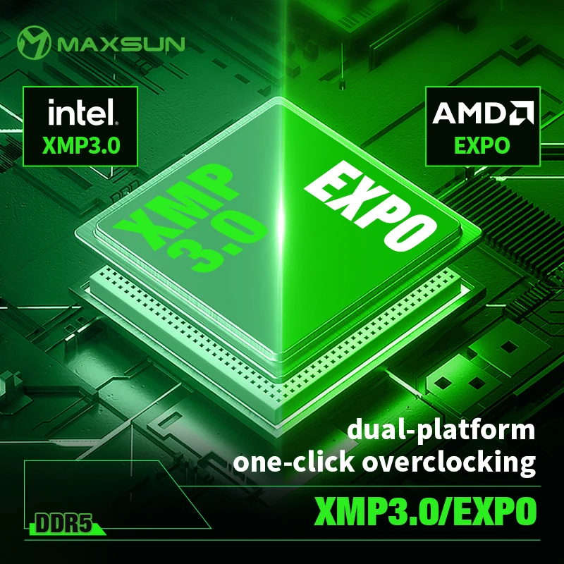 MAXSUN Heatsink Memoria RAM DD - Ddr5 32Gb recension och pris