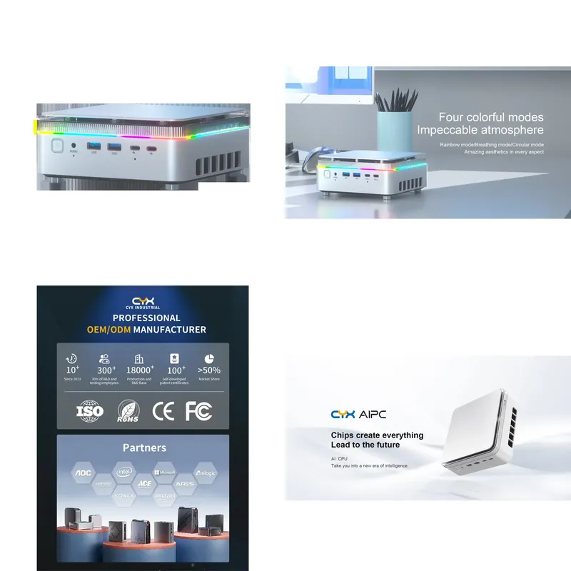 【CHIMU HOME】 AI Mini PC for Ul - Ddr5 Ram recension och pris