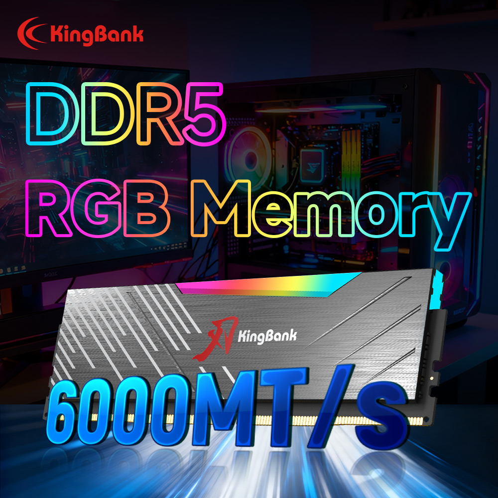 KingBank KRRB DDR5 RGB SoarBla - Ddr5 4800Mhz recension och pris