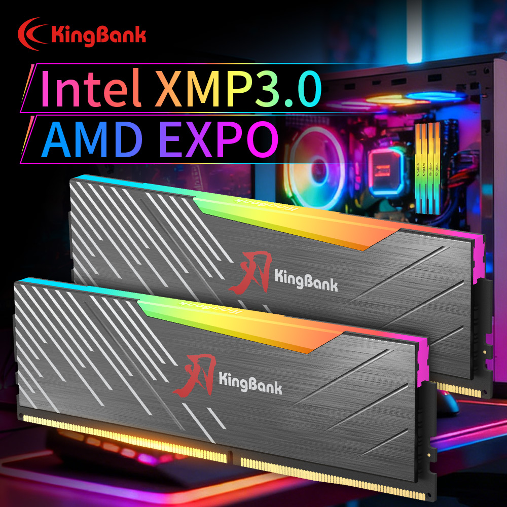 KingBank KRRB DDR5 RGB 16GB /1 - Ddr5 4800Mhz recension och pris